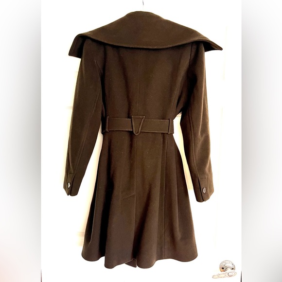 Cole Haan wool blend belted wrap coat - Size 12 - Picture 4 of 8